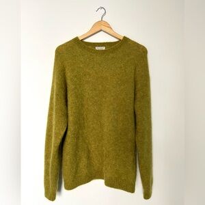 Olive Mohair Sweater from Tokyo, Japan